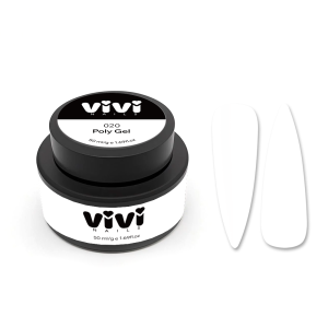 Polygel 20 Blanco para extensión de uñas 50ml