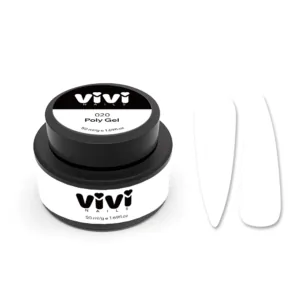 Polygel 20 Blanco para extensión de uñas 50ml
