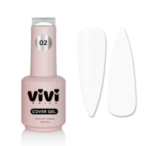 Cover gel líquido 02 blanco lechoso