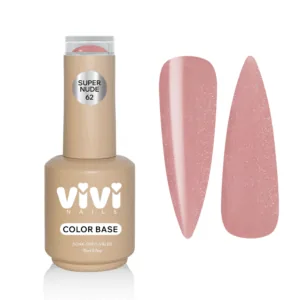 Cover base Super nude 62 con purpurina