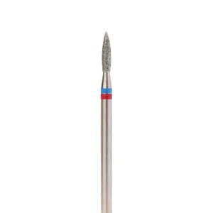 Fresa de diamante Llama CON punta grano roja-azul diámetro 21