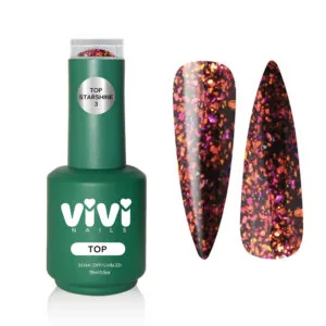Top coat con purpurina 15ml Starshine 03