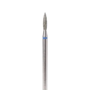 Fresa de diamante Llama con punta azul diámetro 21