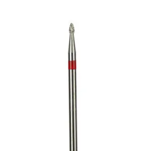 Fresa de carburo Oliva para sellar rojo 21015