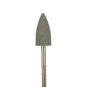 Fresa de silicona 8x18mm grano 180 gris
