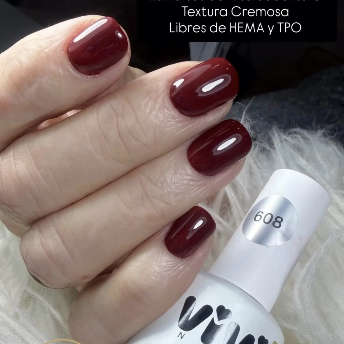 Color semipermanente 15ml sin HEMA sin TPO 608 - Imagen 3
