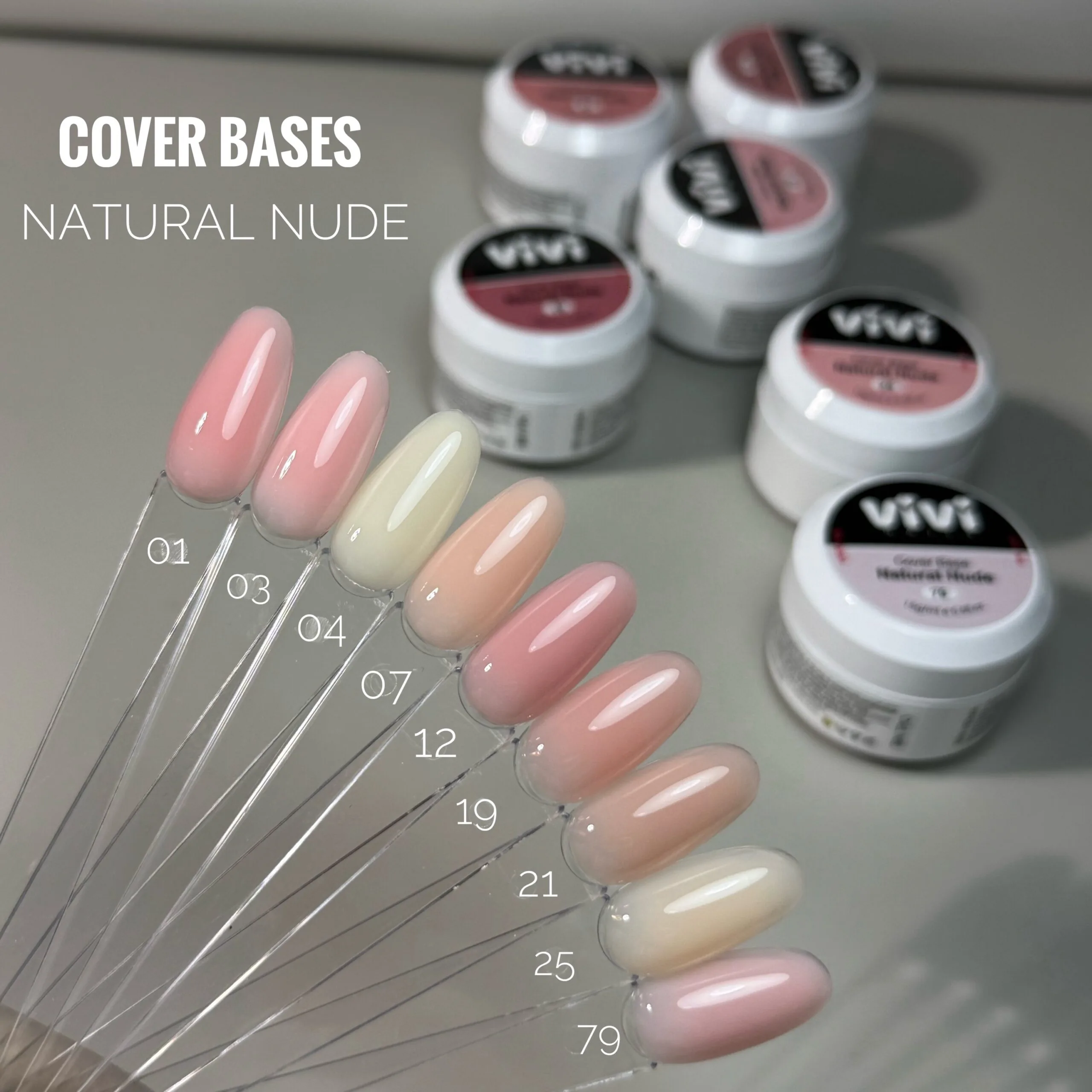 Cover base 15ml sin HEMA sin TPO Natural Nude 019 - Imagen 2