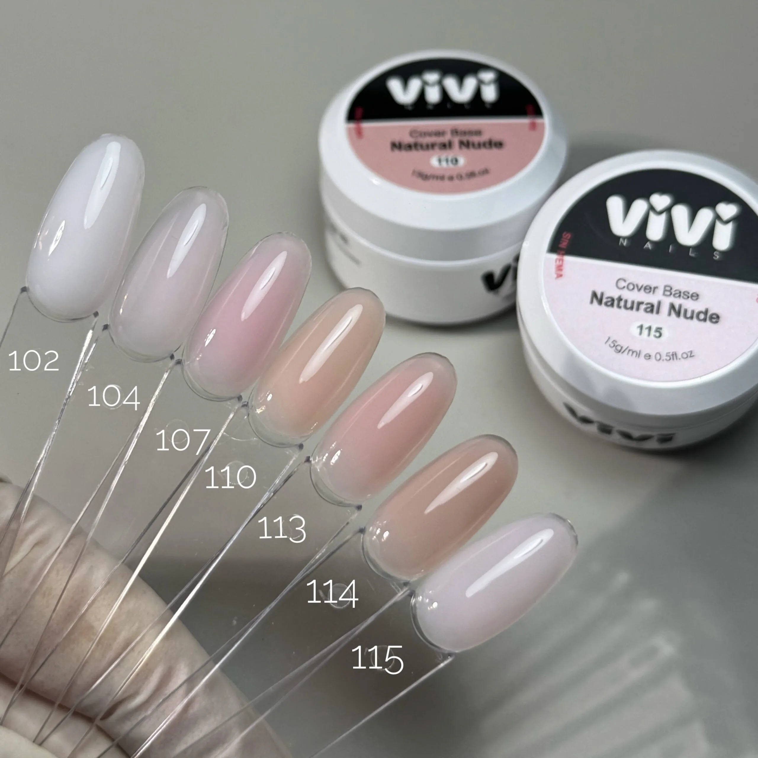 Cover base 15ml sin HEMA sin TPO Natural Nude 019 - Imagen 3