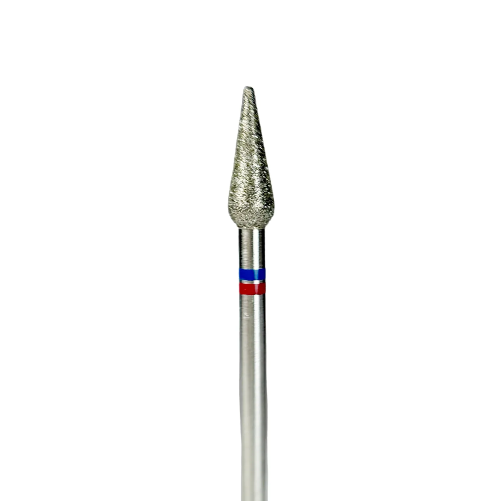 Fresa de diamante Gota roja-azul grano entremedio diámetro 40
